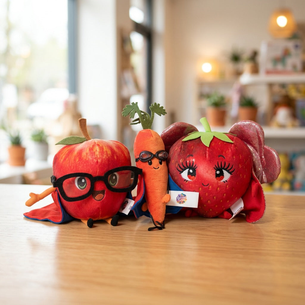 Das Heldenteam - Sir Appleton, Captain Carrot und Lady Berryheart